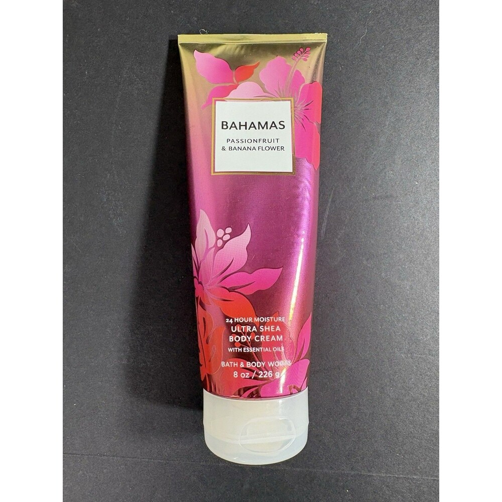 BATH & BODY WORKS BAHAMAS ULTRA SHEA BODY CREAM LOTION FULL SIZE 8 OZ NEW
